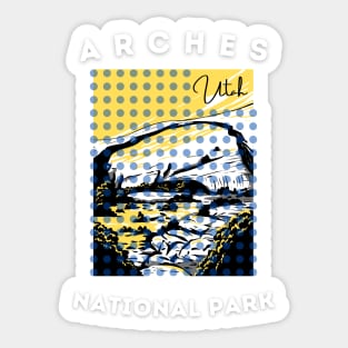 Arches National Park Sticker